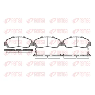 0351.02 Kit de plaquette de frein Hyuindai