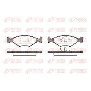 0281.10 Kit plaquette de frein Palio 05P016