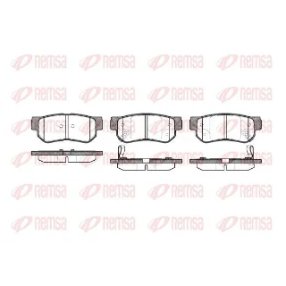 05P848 0746.02 Kit de plaquette de frein AR Tuscon - Sportage
