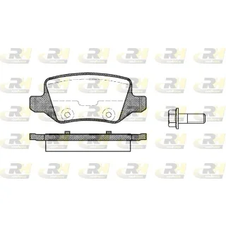 05P850 281800 kit plaquette de frein