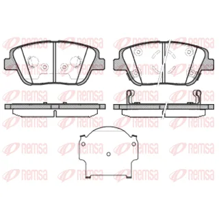 1423.02 Kit de plaquette de frein AV SONATA - Hyundai