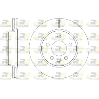 6141810 disque de frein AMAROK 2pcs