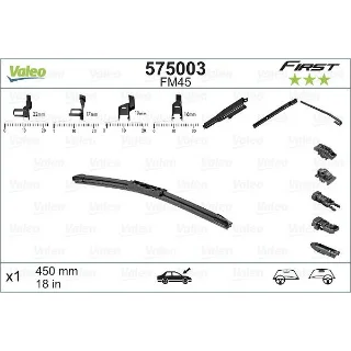 VALEO_575003 BALAIS 450 X1 FIRST STD FM45